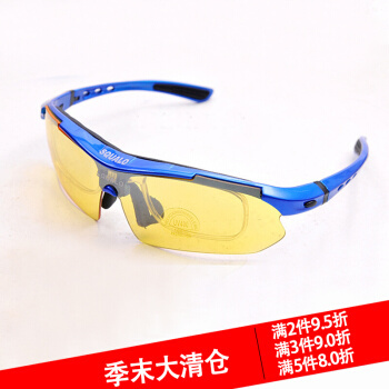 蓝色视界，驾驭风驰——探索一口米骑行眼镜的多重防护与美感